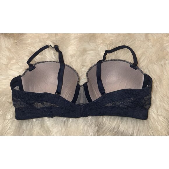 Maidenform Self Expressions Multiway Push Up Bra UW Womens 36C Blue SE1102 - Picture 4 of 6